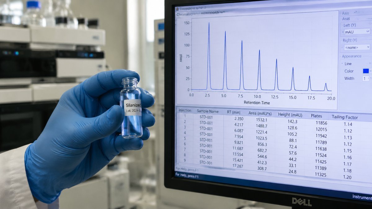 When Trace Analysis Results Become Unstable: Diagnosing and Fixing Surface Adsorption with Silanized Vials