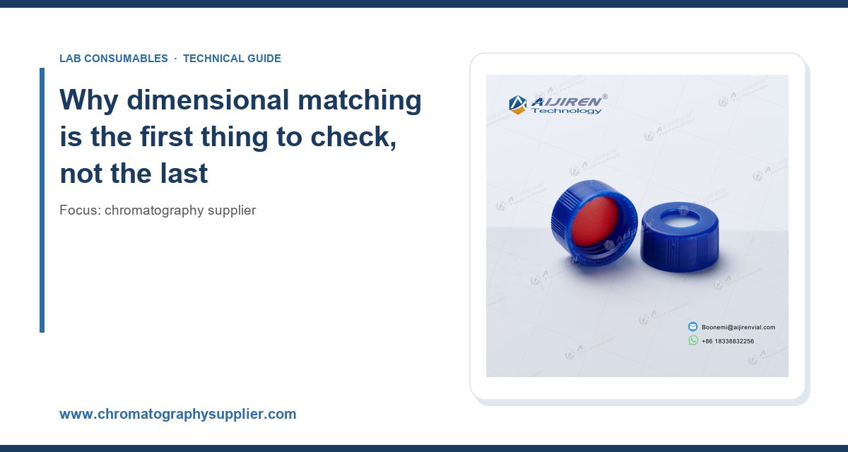 Why dimensional matching is the first thing to check, not the last